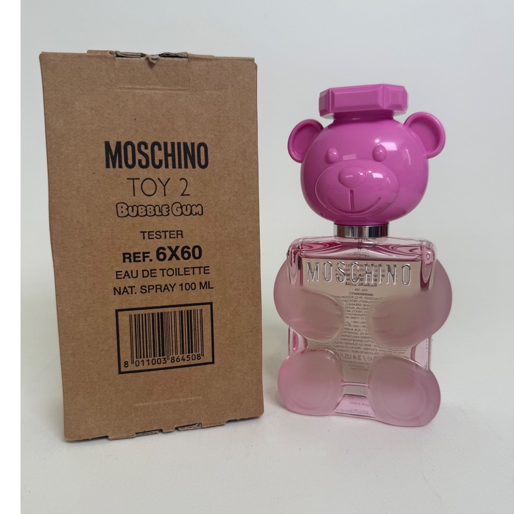 Moschino Toy 2 Bubble Gum EDT Women's Floral Fruity Sweet Pink Tester 3.4 oz New - Picture 5 of 6